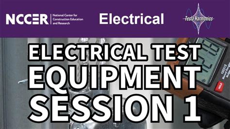 is the nccer electrical test hard|26112 electrical test equipment 1.